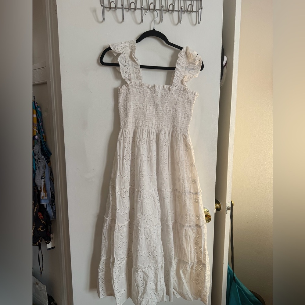 Hill House The Ellie Nap Dress in White